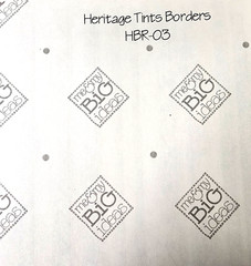 Vintage 1999 MAMBI Heritage Tints Borders Stickers 12″ Scrapbooking NOS 12 pcs
