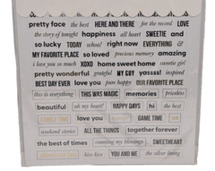 Scrapbook.com Sticker Book Black & White w/Gold Accent 8 sheets sbc-stickers-bw2