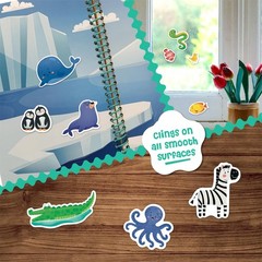 Stick4Ever Jelly Sticker Book – for Kids – Waterproof, Easy to Clean Reusable…