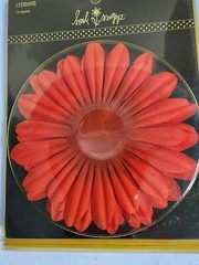 Heidi Snapp Crimson Flowers Scrapbook/Craft Orange Flowers 5″ 12 Layers 2005