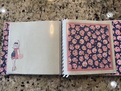 The Paper Studio Fashion Floral Scrapbook Stickers & Pages Complete NEW