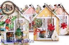 Graphic 45 12 Days of Christmas Chipboard #1 Die-Cuts 6″X12″ Sheet Decorative