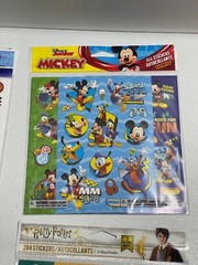 11 PACKS AMERICAN GREETINGS STICKERS LOT NEW SEALED HARRY POTTER FROZEN MICKEY
