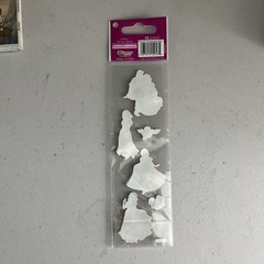 Vtg Disney Snow White Stickers Lot (4) New Packages