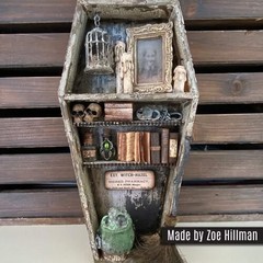 Tim Holtz 2021 Halloween 0.5 x inches to 1.13 x 2.0 inches, silver