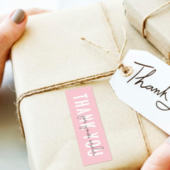 3 Rolls 1X3 Inch Thank You for Your Order Stickers for Packaging Gifts
