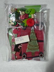 Christmas lot scrapbook planner journal junk collage ephemera paper crafting art