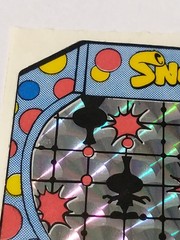 1984 SEPP Hanna-Barbera Snorks All Star Seaworthy Sticker Prism Holographic