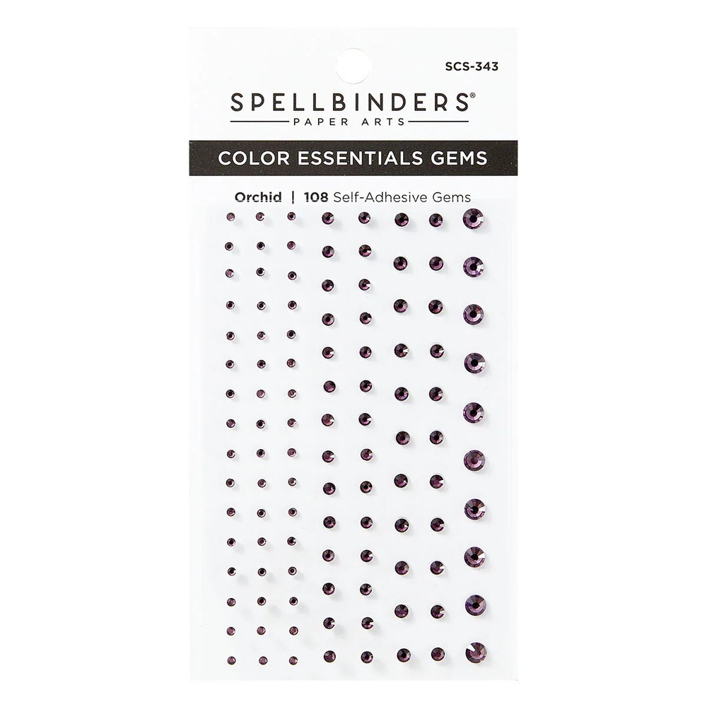 Spellbinders Color Essentials Gems – Orchid, SCS-343