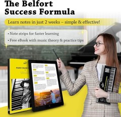 Flexible Removable Note Labels for 88-Key Pianos – Ideal for All Skill Levels