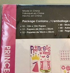 Lot: MAMBI Princess Scrapbook Kit Stickers Clear Stamp! Jolee’s Boutique, Sticko