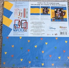 NEW Sandylion Disney Theme Scrapbooking And Sticker Pack Kit Mickey & Friends