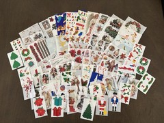 Vintage Mrs. Grossman’s and Gifted Line Christmas Stickers 60+sheets