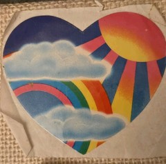 Vintage Lot of Lisa Frank 1980s Stickers Unicorns Rainbow Hearts Ballet Balloons
