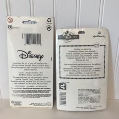 Vintage Disney Mickey Mouse Reward Stickers 2 Packages New Sealed