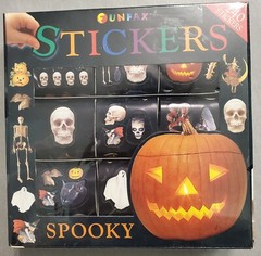 Gift Box Of Halloween Stickers