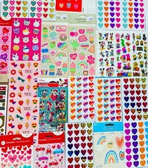 979+ SPECIALTY STICKERS, THEMED PRINCESS POPULAR CHARACTERS SUPERHEROES & MORE
