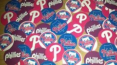 SET of 100-1″ PRECUT «PHILADELPHIA PHILLIES» Bottle cap images. We cut for you!!