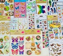 Huge Lot Stickers Kit Set Planner Craft Scrapbook Variety Of Themes | 655+ Pcs.