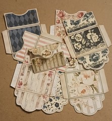 Mini Envelopes Romance Junk Journal Die Cut Tag Scrapbook Cottagecore Bridgerton