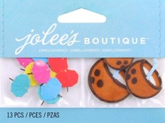 Umbrellas & Coconut Drinks, scrapbook 3D embellishment Jolee’s by You 00461