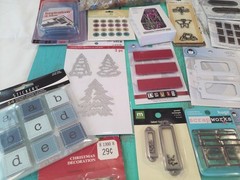50+ Mixed Scrapbooking Supplies Lot Craft Embellishments & Metal Accents NEW