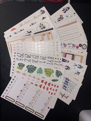 The Happy Planner Stickers Pages Sticker 80 Sheets Pages Multiple Themes Lot #8