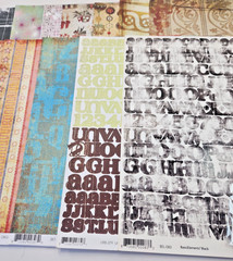 BASIC GREY PAPER LOT PLUS MORE BASICGREY SCRAPBOOK PAPER JOURNALING