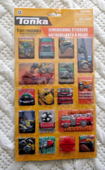 Hasbro Tonka Truck Sticker’s 1 Set Inside 17 Sticker’s. (A9)