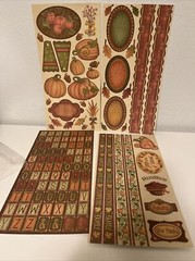 CLOSE TO MY HEART NEW X7073C ABUNDANCE FALL PUMPKIN AUTUMN HARVEST Assortment