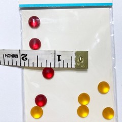 Martha Stewart Frosted Rainbow Gem Dimensional Embellishment Scrapbooking Craft