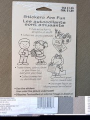 Vtg AMERICAN GREETINGS «Forget Me Not» Smiley Faces Stickers 2 Sheets NIP NOS