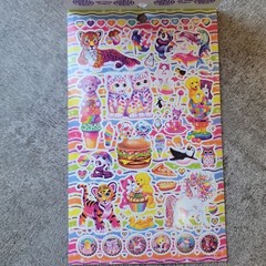 Lisa Frank Sticker Book 5 Sticker Sheets 600 Stickers Lisa Frank Stickers