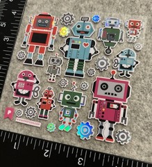 Pipsticks Sticker Robot Rainbow Pipstickers