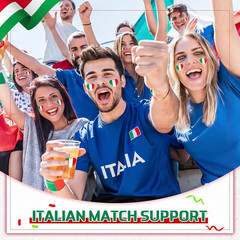 500 Sheets Italy Stickers, Italian Flag Heart Stickers Waterproof for Negroni…