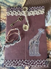 104 Pc Vintage Safari Junk Journal Kit African Wildlife Maps Tags Ephemera Set