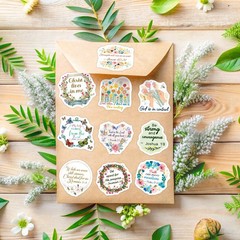 200 Pcs Inspirational Bible Verse Stickers for Water Bottle Scrapbook Laptop