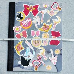 Magical Girl Journal Sticker Grab Bag | Sailormoon,Sakura Cardcaptor, Magic Wand