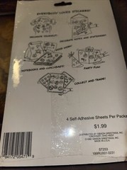 Water Damage See Pics Motivational Stickers Gibson Greetings Neon Teacher Class