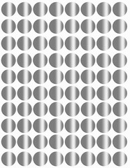 Silver Color-Coding Labels in Various Sizes 8MM-38MM (¼ » – 1 ½ «) 15 Sheets