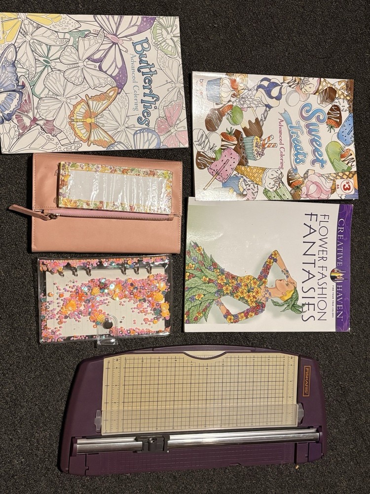 Craft And Journal Bundle (lot Of 7 Items)