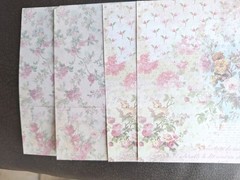 100PC Scrapbooking Vintage Ephemera Paper Pack The Rose Connection New Design