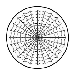 48 Spider Web !! ENVELOPE SEALS LABELS STICKERS 1.2″ ROUND