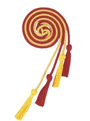 Double Red and Gold Graduation Honor Cords for Graduation 2025, National Hono…