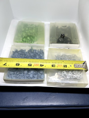 Recollections Brads – Metal Flower Embellishments 30pc (New) and 5 pk of unknown