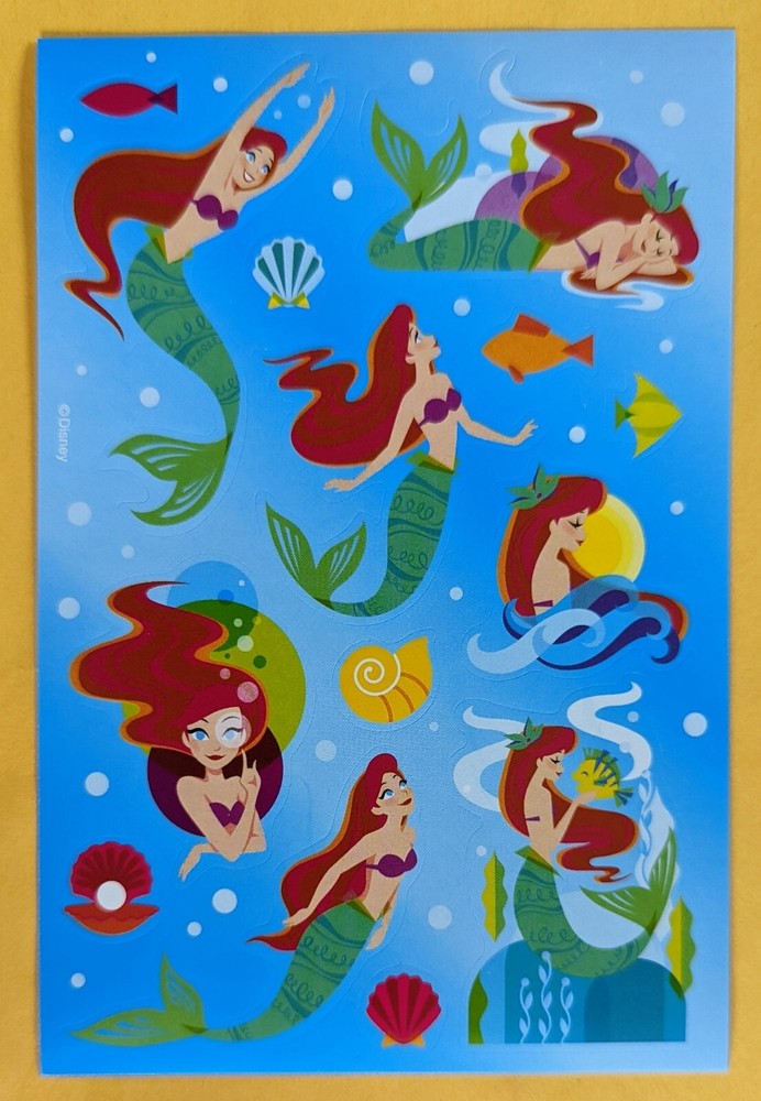 Disney, Princess Sticker Single Sheet