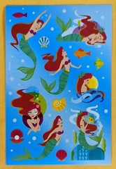 Disney, Princess Sticker Single Sheet