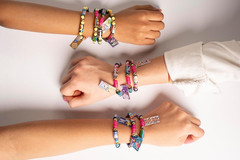 Sticki Rolls Surprise Bracelet Sticker | Kids Holographic Glow-in-the-Dark Fun
