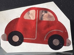 VINTAGE 80’S FOIL HAMBLY STICKER