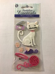 Lot of 10 Cat Sticker Sheets New Cloude9 Design Sandylion Art Warehouse Marcella